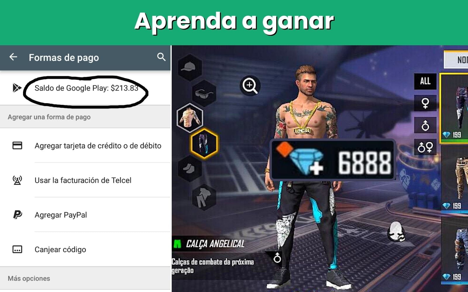 Diamantes gratis: cómo ganar tarjetas de regalo para Play Store usando aplicaciones | 2