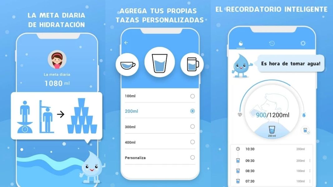 Recordatorio de agua: la aplicación que te recuerda que debes beber agua 1 Recordatorio de agua: la aplicación que te recuerda que debes beber agua | adobe scan