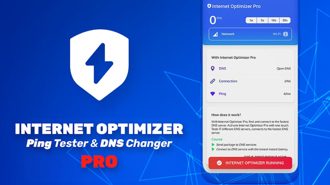Internet Optimizer - Aumente su velocidad de Internet 1 Internet Optimizer - Aumente su velocidad de Internet | App Internet Optimizer