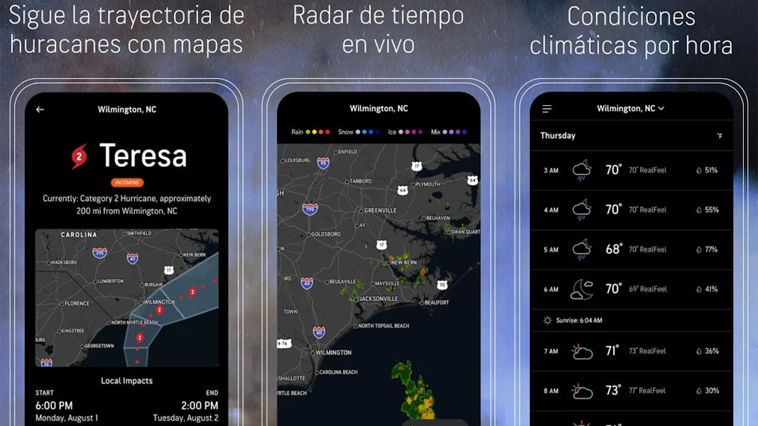 Cómo obtener una previsión meteorológica precisa con la aplicación AccuWeather | Como obtener una prevision meteorologica