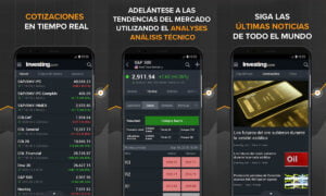 Obtenga la mejor información financiera con la aplicación Investing | Investing
