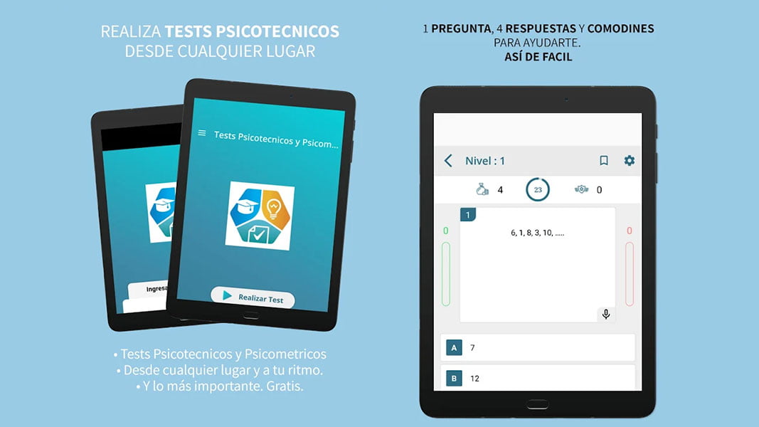 Las mejores aplicaciones para hacer un test de aptitud profesional gratis | Test de aptitud profesional.