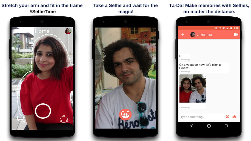 Aplicación Unifie: Tómate una buena selfie con cualquier persona 1 Aplicación Unifie: Tómate una buena selfie con cualquier persona | Tomate un selfie con cualquier persona utilizando la aplicacion Unifie