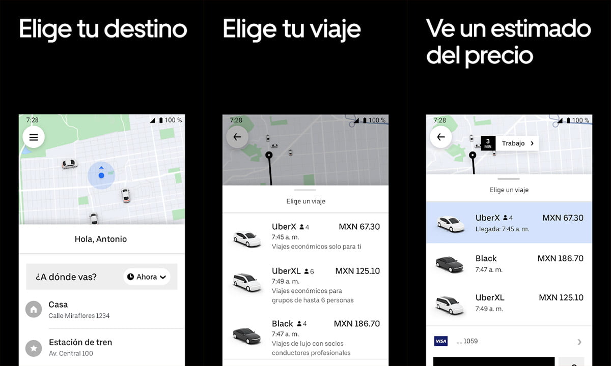 Aplicación UBER - 5 funciones que probablemente no conozcas 1 Aplicación UBER - 5 funciones que probablemente no conozcas | Aplicacion UBER