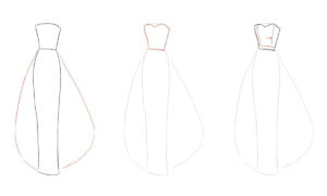 Cómo dibujar vestidos pasó a paso – Aplicación gratuita | Como dibujar vestidos paso a paso
