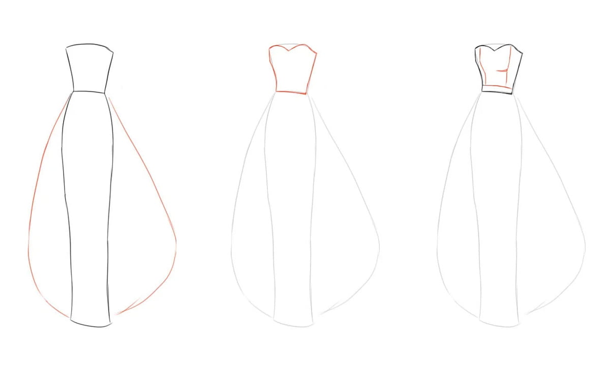 Cómo dibujar vestidos pasó a paso – Aplicación gratuita 1 Cómo dibujar vestidos pasó a paso – Aplicación gratuita | Como dibujar vestidos paso a paso