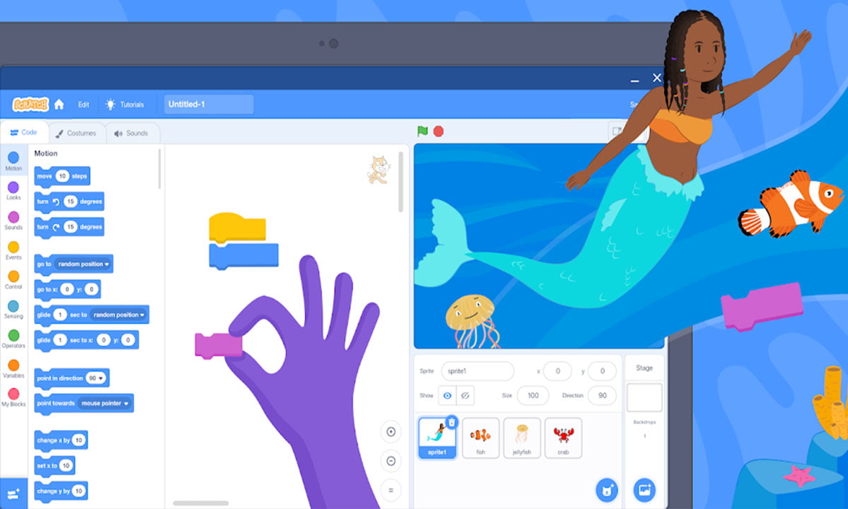Crea juegos y animaciones en el móvil con Scratch 1 Crea juegos y animaciones en el móvil con Scratch | Crea juegos y animaciones en el movil con Scratch