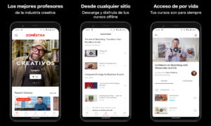 Aplicación Domestika – Estudiar en línea con los mejores profesores | Domestika