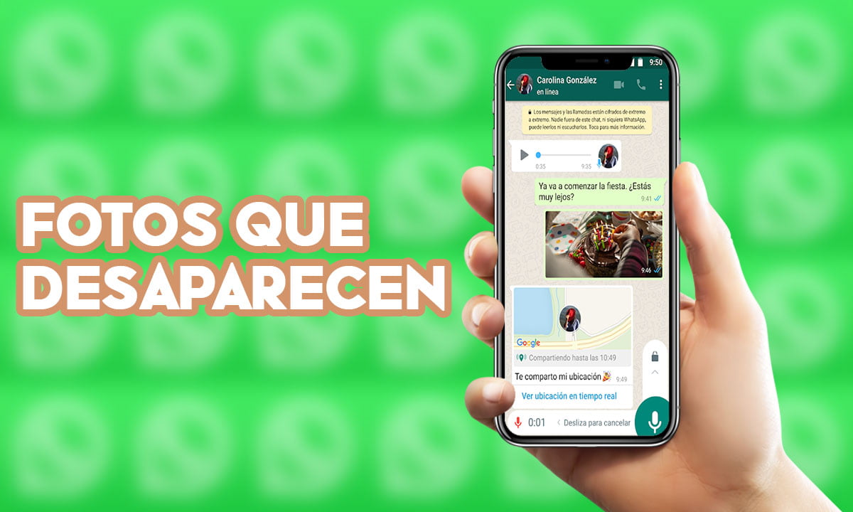 Cómo enviar fotos que desaparecen en WhatsApp | Enviar fotos que desaparecen