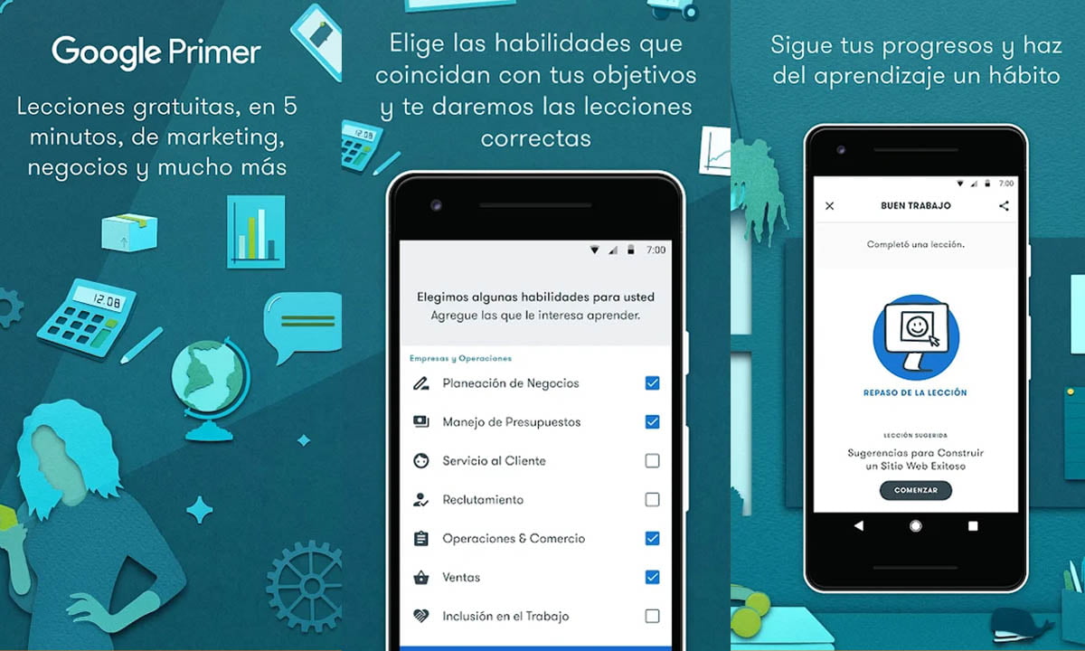 Google Primer – Aprende nuevas habilidades fácilmente con esta Aplicación 1 Google Primer – Aprende nuevas habilidades fácilmente con esta Aplicación | Google Primer Aprende nuevas habilidades facilmente con esta aplicacion