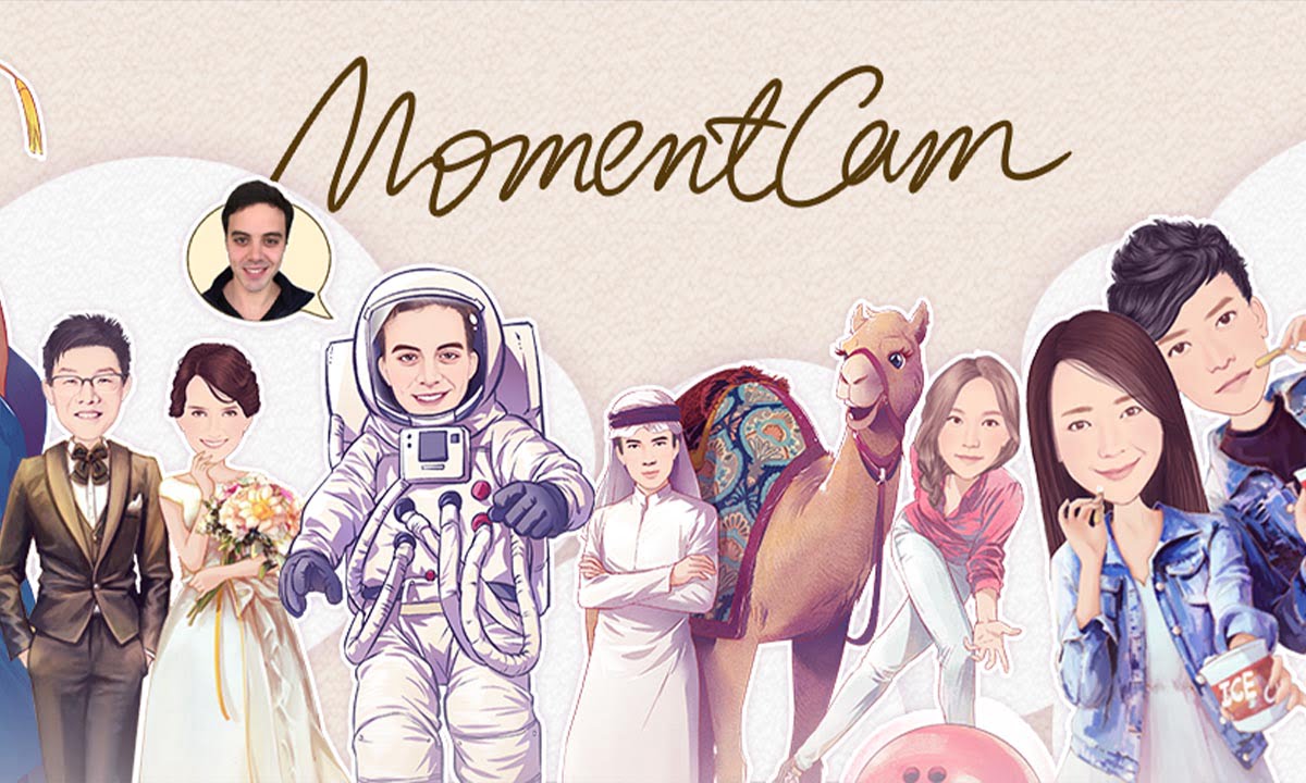 Caricaturas en 5 segundos: Hazlo con la aplicación MomentCam 1 Caricaturas en 5 segundos: Hazlo con la aplicación MomentCam | Aplicacion MomentCam