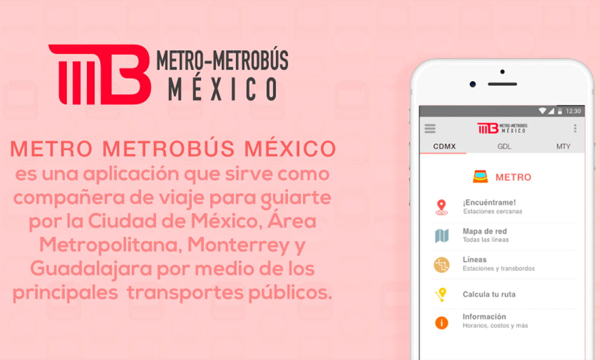 Metrobús - Aplicación que te ayuda a localizar las estaciones de metro 1 Metrobús - Aplicación que te ayuda a localizar las estaciones de metro | App Metrobus