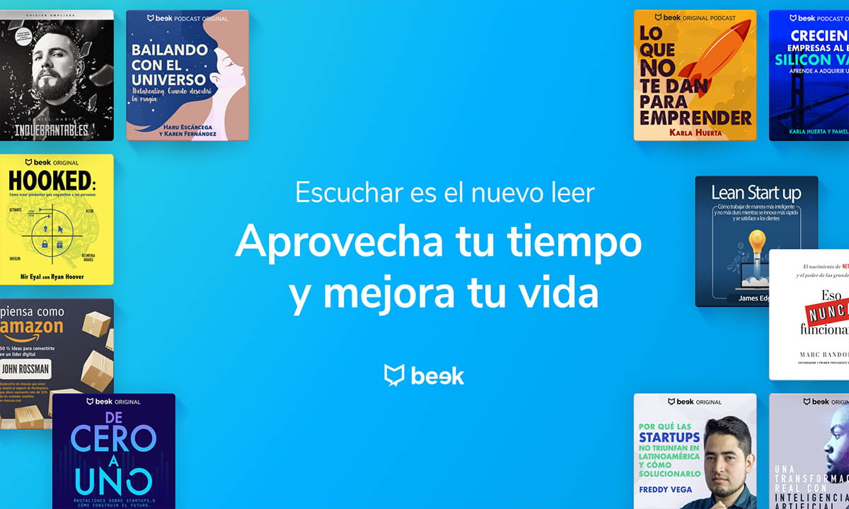 Audiolibros, Podcast y meditación en un solo lugar: App Beek 1 Audiolibros, Podcast y meditación en un solo lugar: App Beek | Audiolibros Podcast y meditacion en un solo lugar App Beek