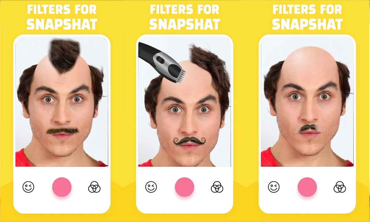 Cómo quedarse calvo usando Snapchat 1 Cómo quedarse calvo usando Snapchat | Calvo Snapchatdw