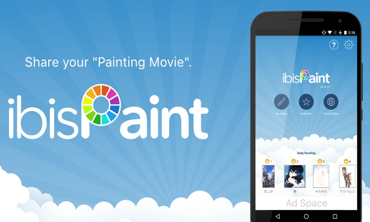 Aplicación ibis Paint X: Haz dibujos profesionales en tu móvil 1 Aplicación ibis Paint X: Haz dibujos profesionales en tu móvil | Aplicacion ibis paint