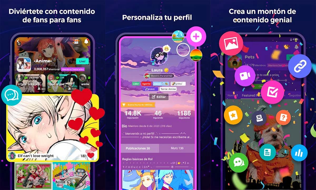 Haz, nuevos amigos, y únete a comunidades de tu interés en la aplicación Amino 1 Haz, nuevos amigos, y únete a comunidades de tu interés en la aplicación Amino | Haz nuevos amigos y unete a comunidades de tu interes en la aplicacion amino