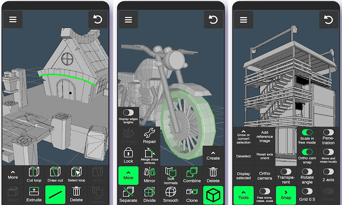 Cómo hacer dibujos y animaciones en Modeling 3D con el móvil | Modeling 3D