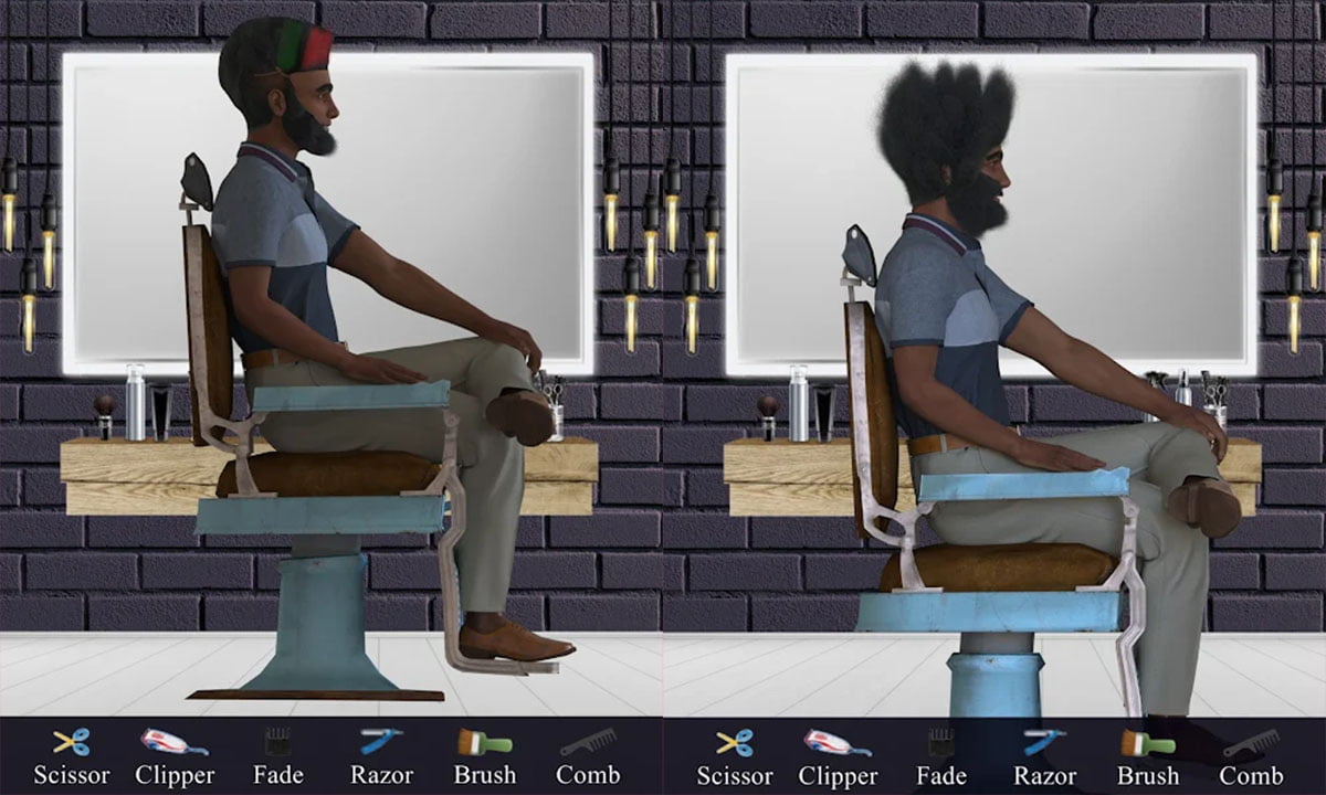 Barber Chop – Un juego de móvil que te enseña a cortar el pelo | Barber Chop.