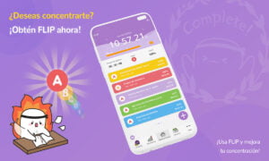 Flip: La aplicación que te ayuda a concentrarte en tus estudios | Tema aplicacion