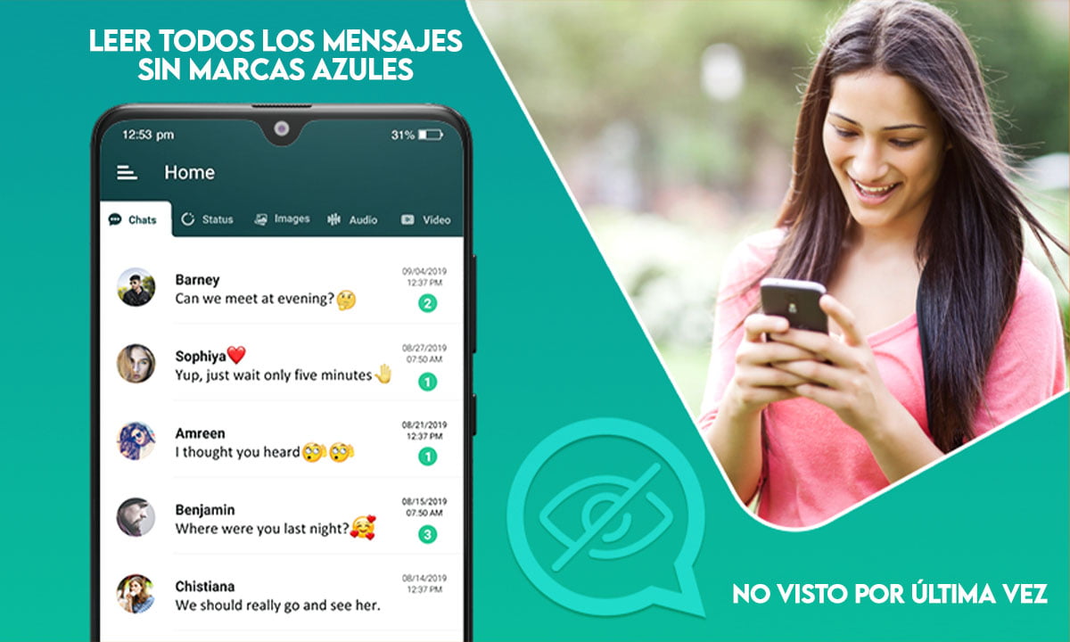 Aplicación Unseen - La aplicación que te hace invisible en las redes sociales | Unseen