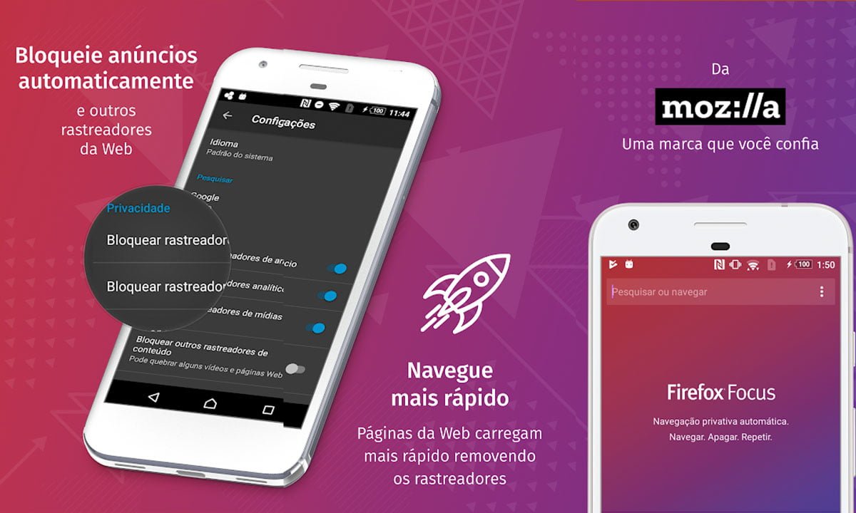 Navegador Firefox Focus: la privacidad en primer lugar | Firefox Focus