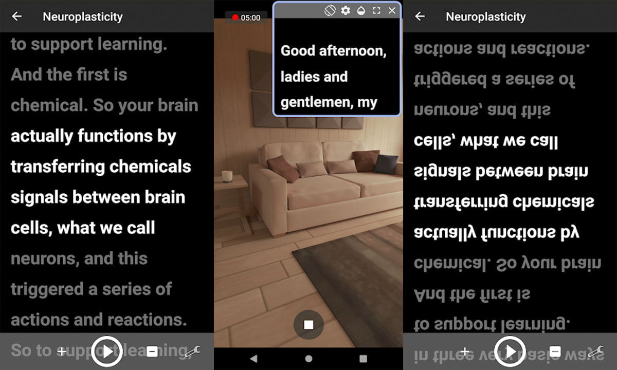 Las mejores aplicaciones de teleprompter para Android 1 Las mejores aplicaciones de teleprompter para Android | Las mejores aplicaciones de teleprompter para Android