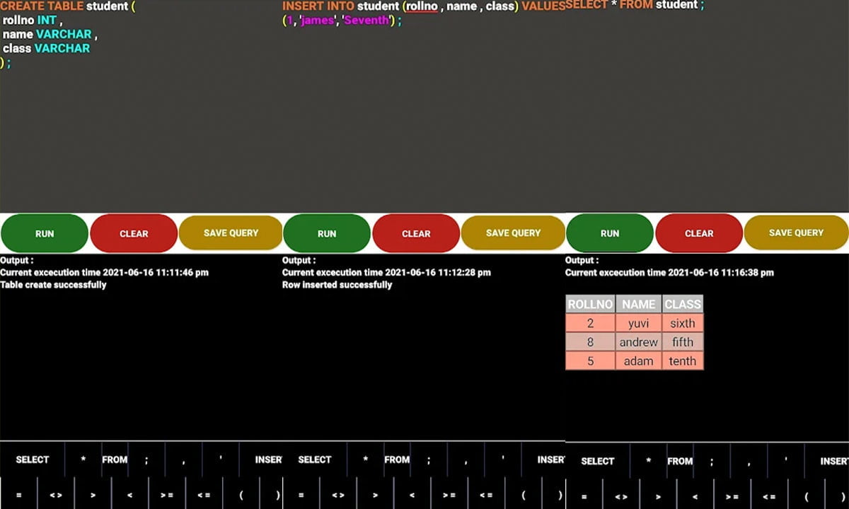 3 mejores aplicaciones para compilar SQL en Android 1 3 mejores aplicaciones para compilar SQL en Android | 3 mejores aplicaciones para compilar SQL en Android