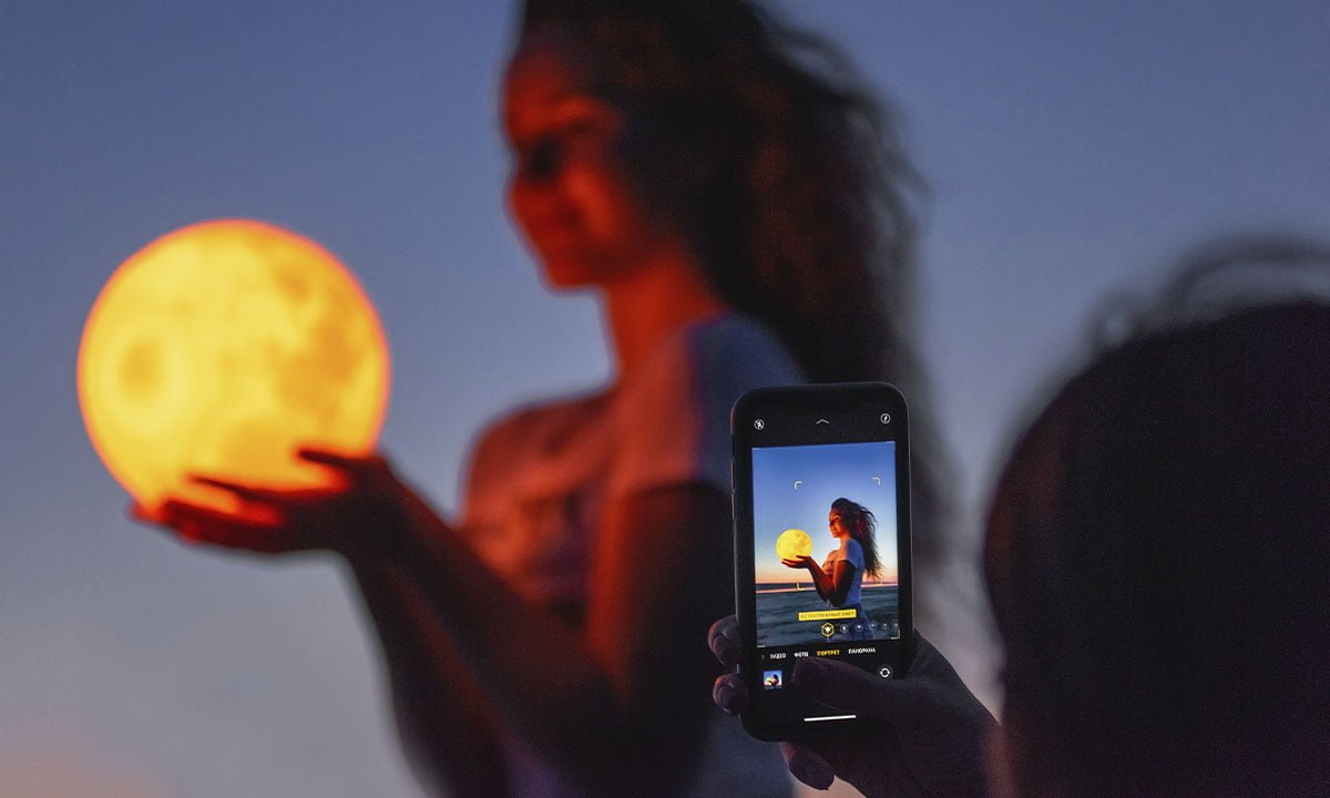 ¿Cómo hacer fotos de la luna con el teléfono móvil? 1 ¿Cómo hacer fotos de la luna con el teléfono móvil? | Como hacer fotos de la luna con el telefono movil