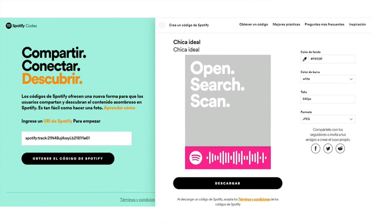 Cómo sacar el código de una canción de Spotify | Como sacar el codigo de una cancion de Spotify