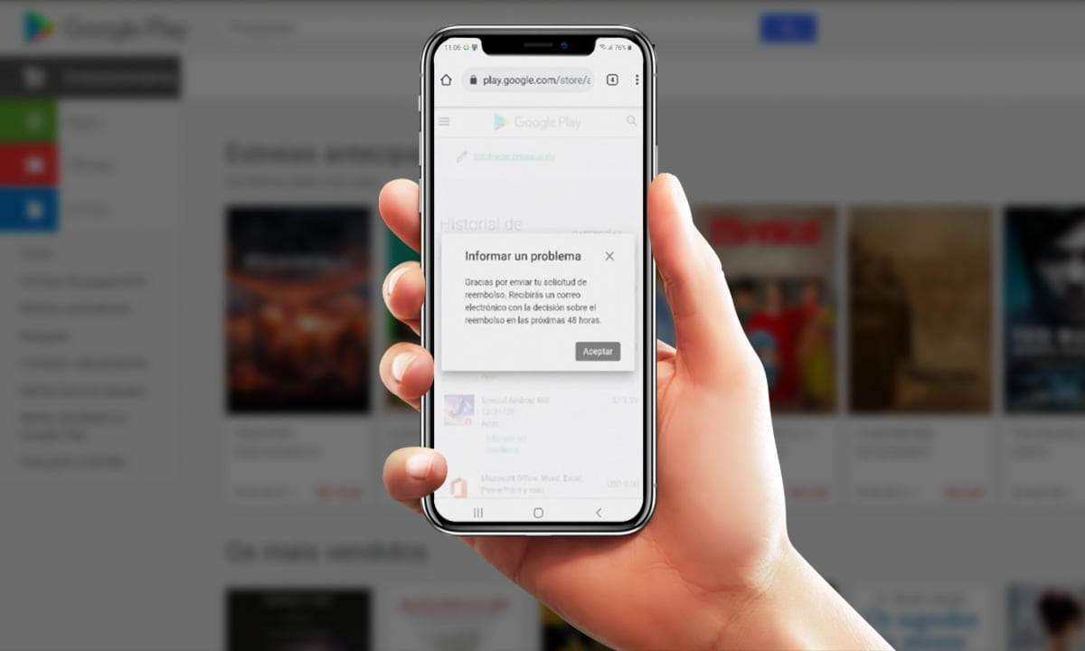 Cómo solicitar un reembolso en Google Play Store 1 Cómo solicitar un reembolso en Google Play Store | Como solicitar un reembolso en Google Play Store