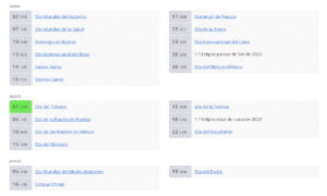 Fiestas de México 2024: Sitios web que muestran las fechas conmemorativas del año | Fiestas de Mexico 2022 Sitios web que muestran las fechas conmemorativas del ano.SIN