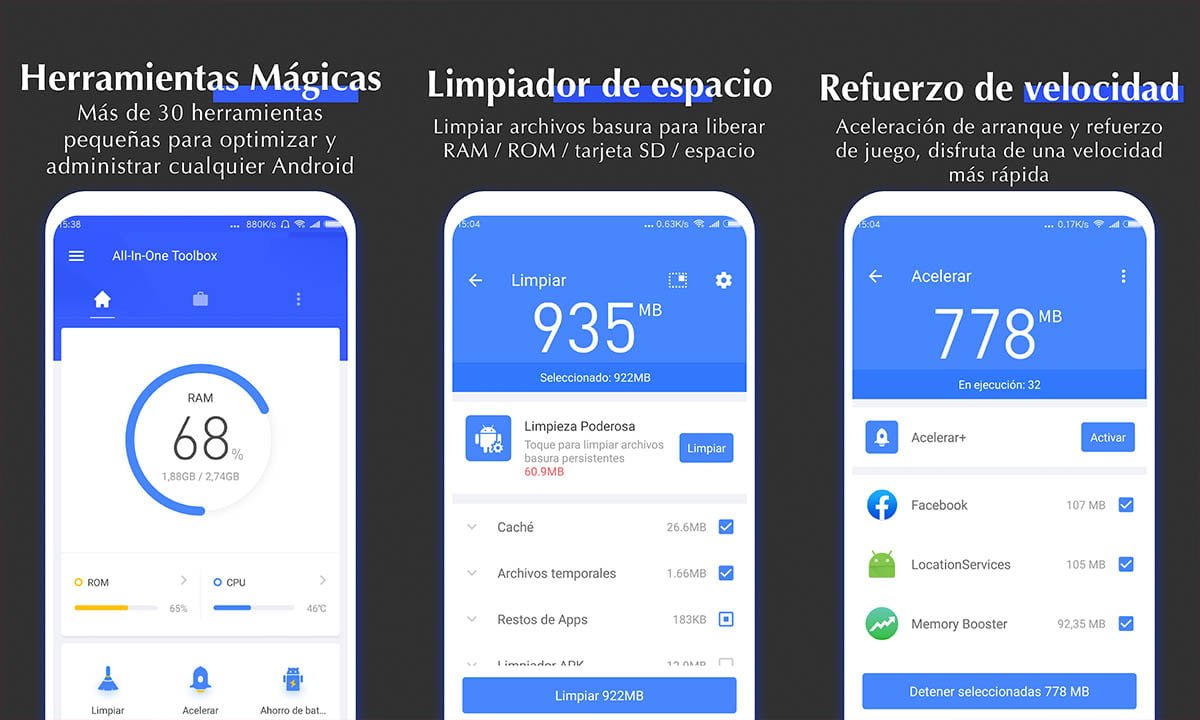 All-In-One Toolbox: la aplicación perfecta para limpiar tu Android | All In One Toolbox la aplicacion perfecta para limpiar tu Android