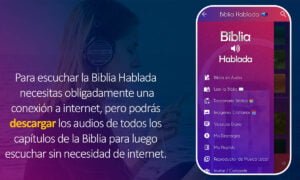 Aplicación Biblia hablada en audio - Escucha la biblia gratis | Aplicacion Biblia hablada en audio Descargala y escuchala gratis.SIN