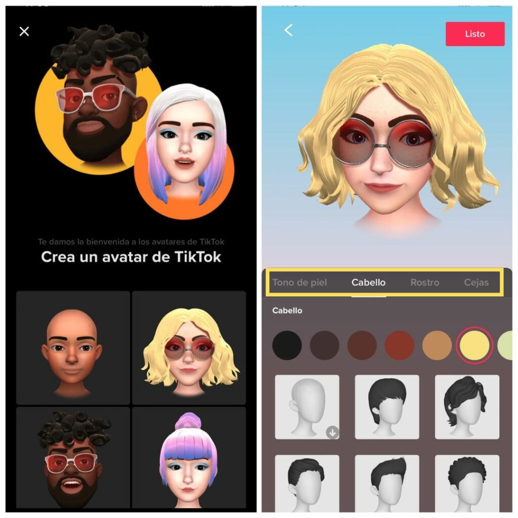 Cómo crear tu avatar 3D en la aplicación TikTok 5 Cómo crear tu avatar 3D en la aplicación TikTok | 4