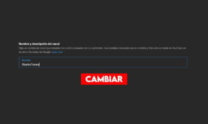 Cómo cambiar el nombre de usuario en YouTube | Como cambiar el nombre de usuario en youtube