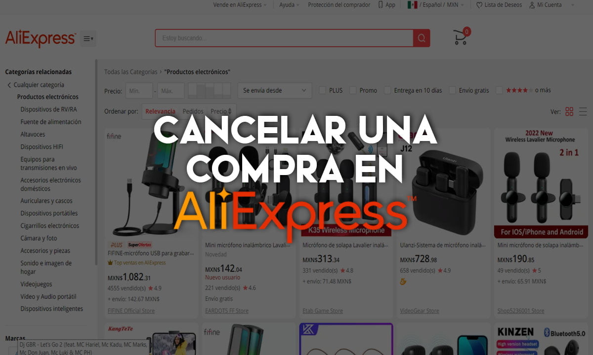 Cómo cancelar una compra en AliExpress y solicitar un reembolso 1 Cómo cancelar una compra en AliExpress y solicitar un reembolso | Como cancelar una compra en Aliexpress y solicitar un reembolso