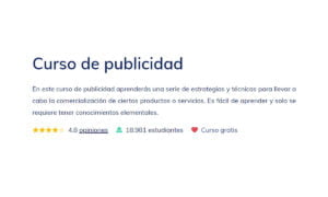 Curso de publicidad: online, gratis y con certificado | Curso de publicidad online gratis y con certificado