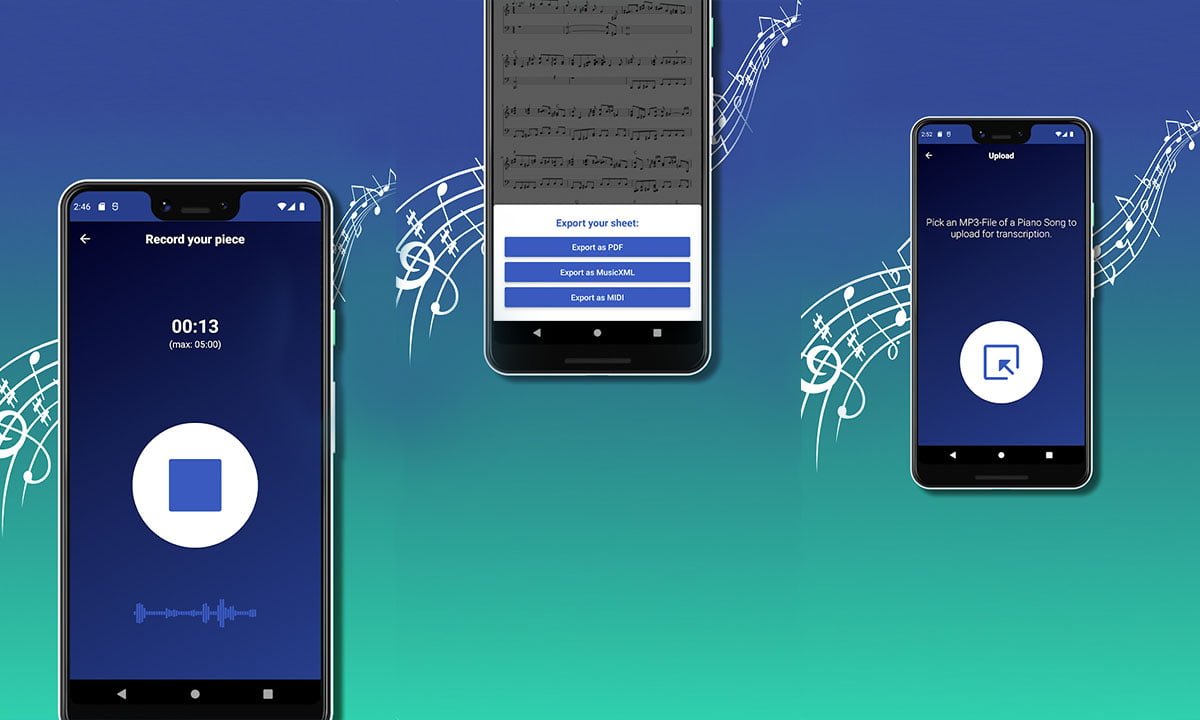 Aplicación para convertir canciones de piano en notas | Aplicacion para convertir canciones de piano en notas