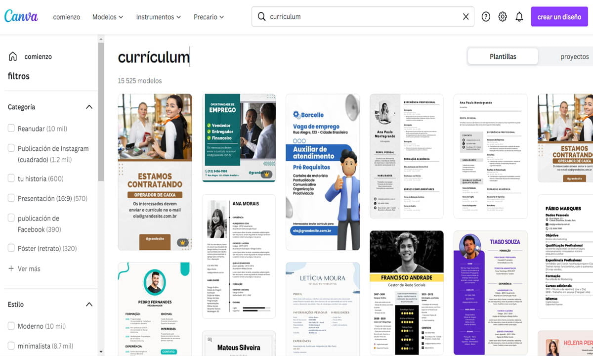 Cómo hacer un currículum gratis en Canva 1 Cómo hacer un currículum gratis en Canva | Como hacer un curriculum gratis en Canva