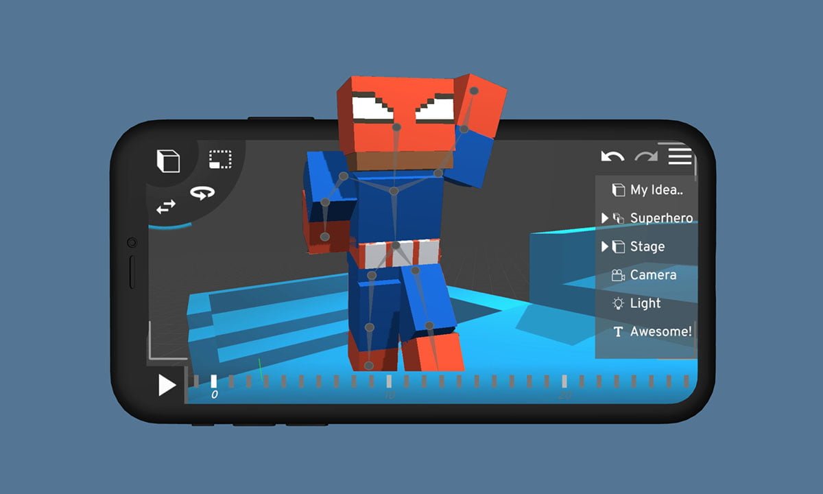 Las mejores aplicaciones de animaciones 3D en Android 1 Las mejores aplicaciones de animaciones 3D en Android | Las mejores aplicaciones de animacion crea animaciones 3D en Android