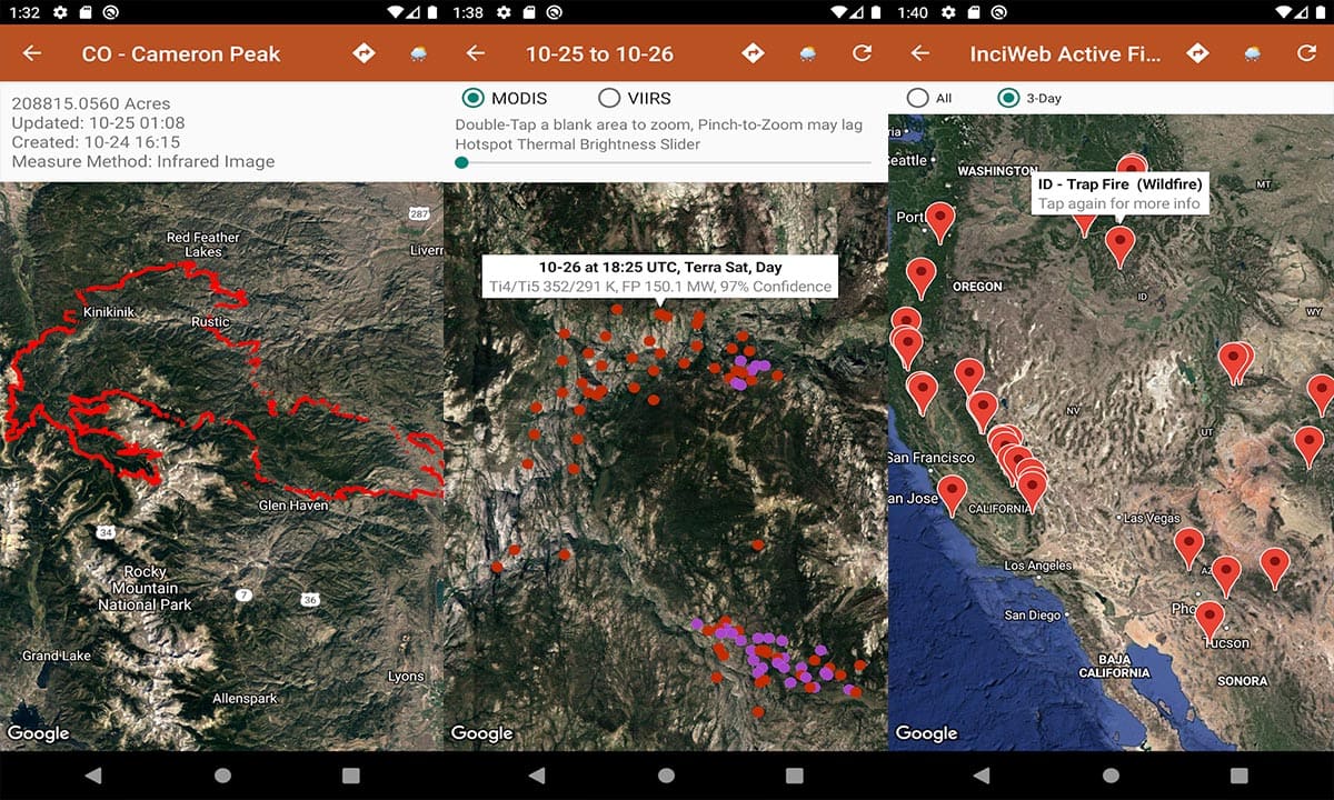 Las mejores aplicaciones para rastrear incendios forestales 1 Las mejores aplicaciones para rastrear incendios forestales | Las mejores aplicaciones para rastrear incendios forestales