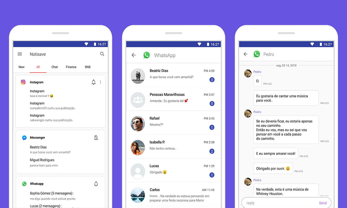 Cómo leer mensajes eliminados de WhatsApp con Notisave 1 Cómo leer mensajes eliminados de WhatsApp con Notisave | 50. Como leer mensajes eliminados de Whatsapp