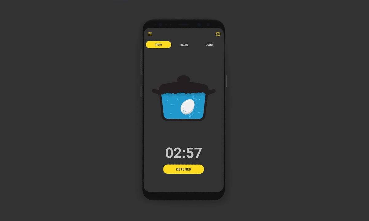Temporizador de huevos cocidos: pon el huevo en el punto perfecto con esta app 1 Temporizador de huevos cocidos: pon el huevo en el punto perfecto con esta app | 60. Temporizador de huevos cocidos pon el huevo en el punto perfecto con esta app