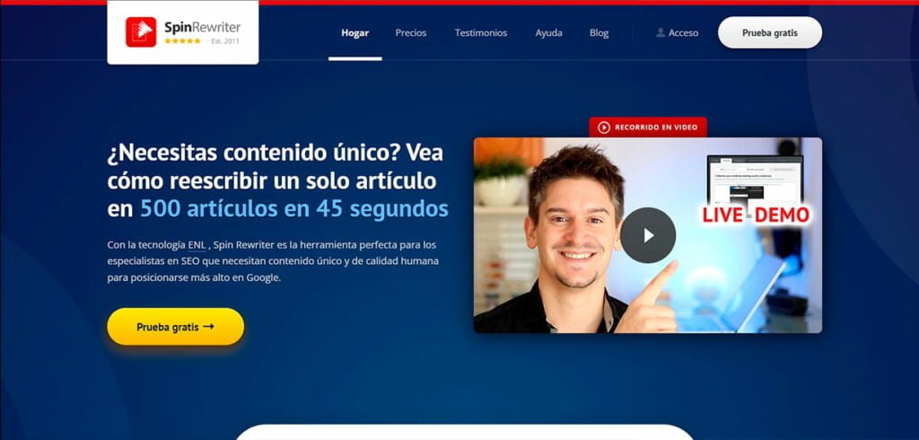 Las 8 mejores herramientas de parafraseo en línea que necesitas conocer 3 Las 8 mejores herramientas de parafraseo en línea que necesitas conocer | 31. Las 8 mejores herramientas de parafraseo en linea que necesitas conocer11
