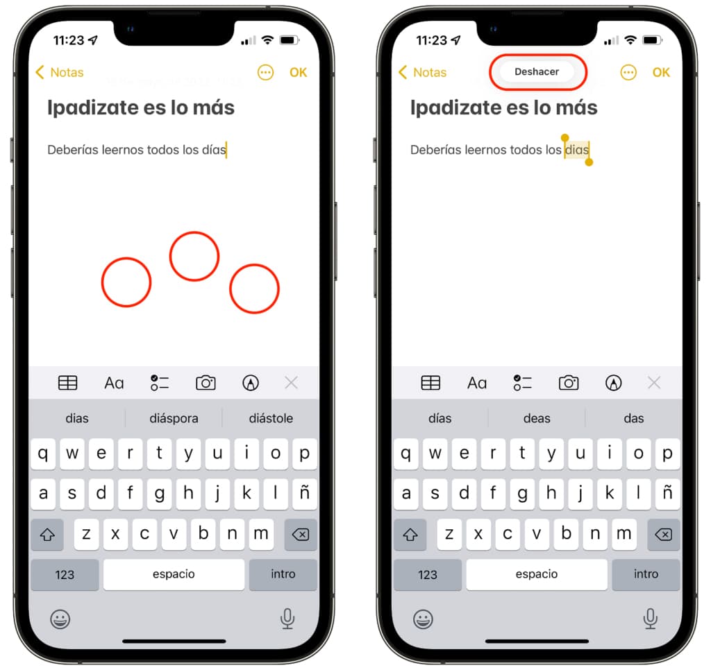 Cómo deshacer Notes en tu iPhone o iPad 3 Cómo deshacer Notes en tu iPhone o iPad | 50. Como deshacer Notes en tu iPhone o iPad1111 2