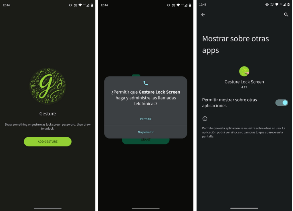 Aplicación para desbloquear el celular con gestos | image 109