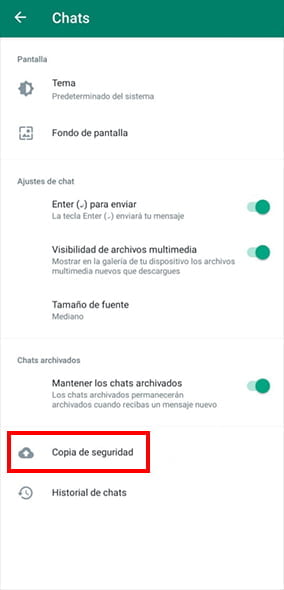 Cómo recuperar copias de seguridad antiguas de WhatsApp 2 Cómo recuperar copias de seguridad antiguas de WhatsApp | 41 Como recuperar copias de seguridad antiguas de WhatsApp11 1