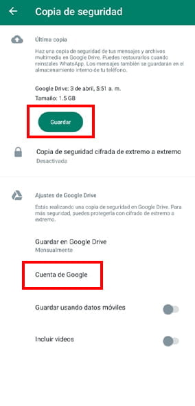 Cómo recuperar copias de seguridad antiguas de WhatsApp 3 Cómo recuperar copias de seguridad antiguas de WhatsApp | 41 Como recuperar copias de seguridad antiguas de WhatsApp11 2