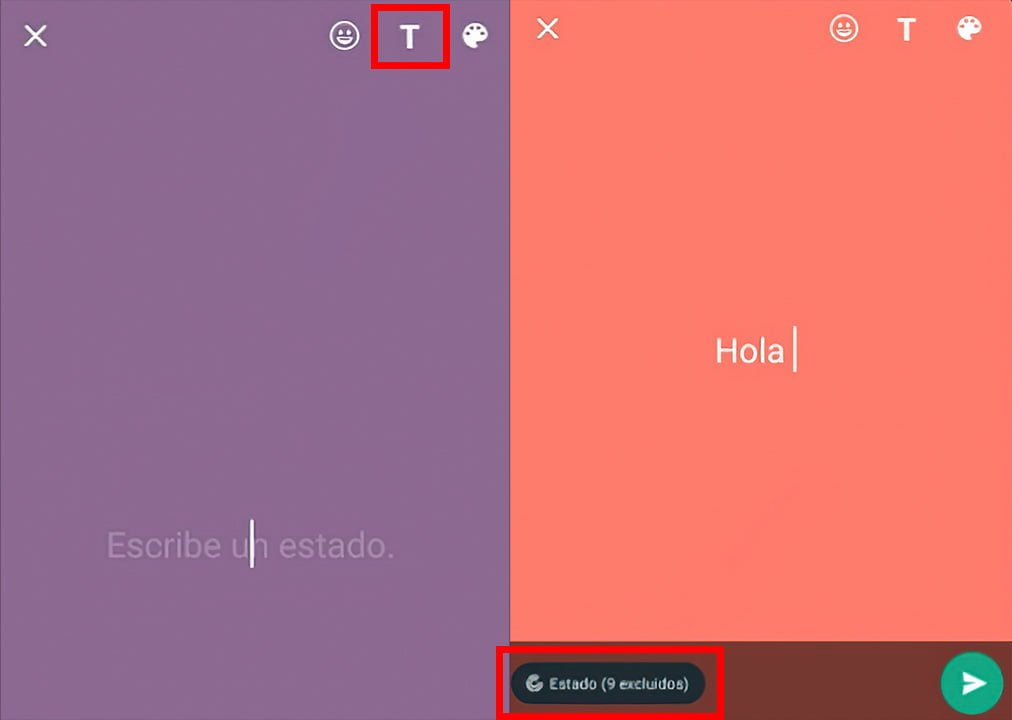 Cómo publicar estados de WhatsApp para contactos seleccionados 2 Cómo publicar estados de WhatsApp para contactos seleccionados | 42 Como publicar estados de WhatsApp para contactos seleccionados1 1