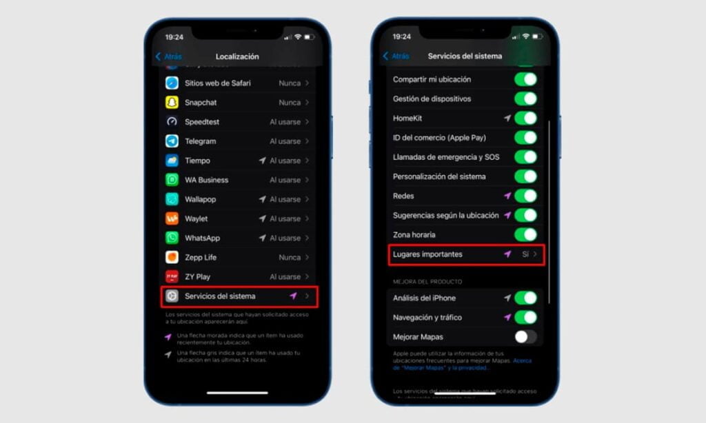 Cómo ver el historial de ubicación de tu iPhone 3 Cómo ver el historial de ubicación de tu iPhone | 47. Como ver el historial de ubicacion de tu iPhone1 2